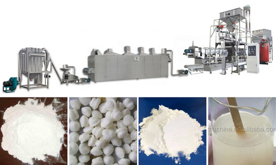 Pregelatinized доработанная машина 150 крахмала - высокий выход 200kg/H